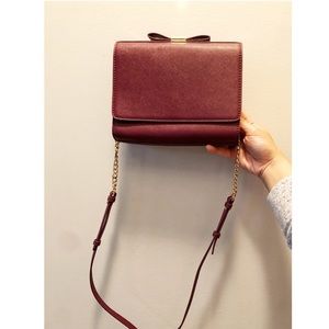 Charles&Keith Bow Chain Crossbody Bag